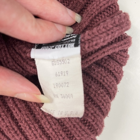 Vintage Y2K Calvin Klein Jeans Sweater Womens M Striped Rib Turtleneck Pullover - Picture 6 of 15